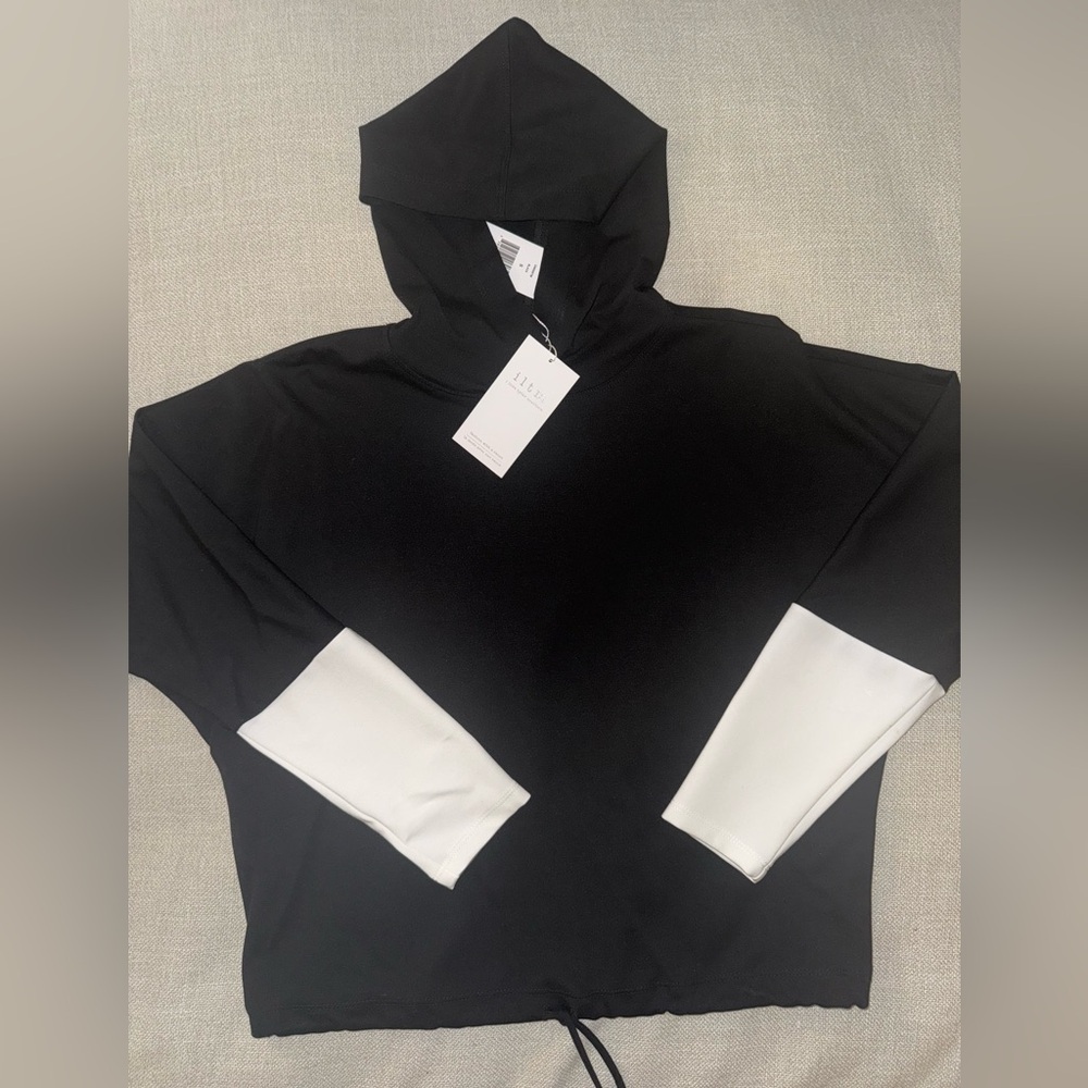 Two tone hoodie
